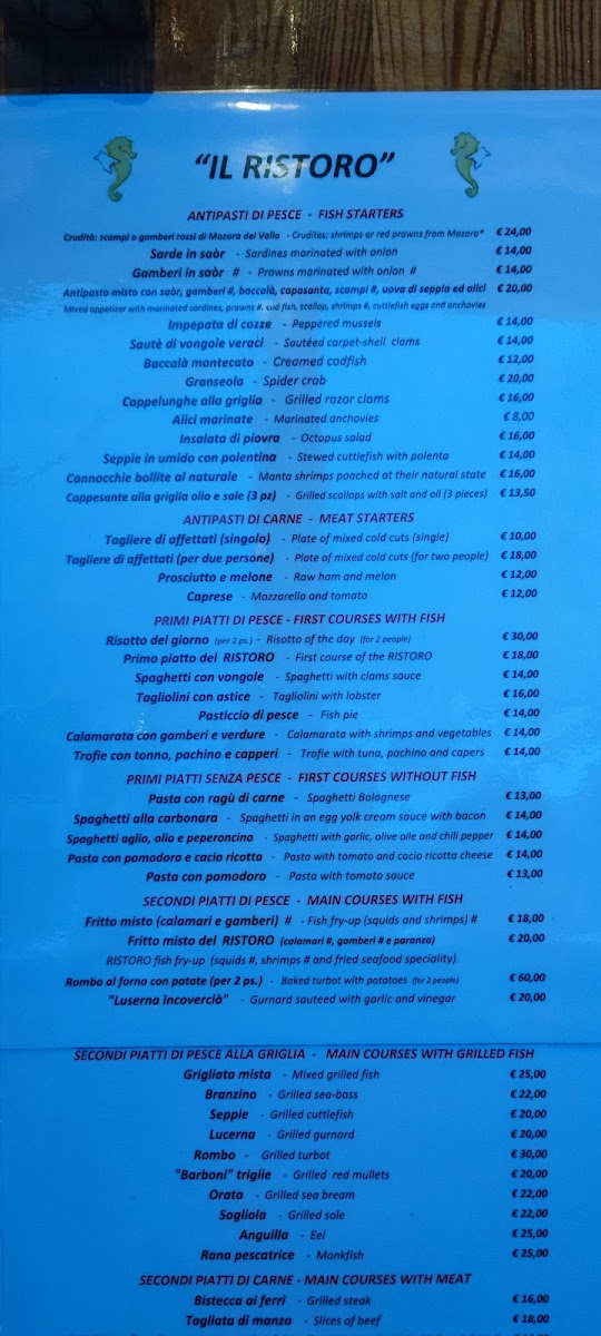 Menu Il Ristoro-1